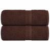  Guest Towels 2 pcs Brown 30x50 cm 360 gsm 100% Cotton Colour brown Size 30 x 50 cm Quantity in Package 2 