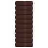  Guest Towels 10 pcs Brown 30x50 cm 360 gsm 100% Cotton Colour brown Size 30 x 50 cm Quantity in Package 10 