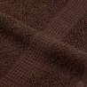 Sauna Towels 10 Pcs Brown 80x200 cm – 100% Cotton & Soft