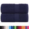 Navy Blue Soap Towels - 100% Cotton, 2 pcs, 30x30 cm