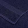 Navy Blue Soap Towels - 100% Cotton, 2 pcs, 30x30 cm