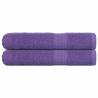  Sauna Towels 2 pcs Purple 80x200 cm 360 gsm 100% Cotton Colour purple Size 80 x 200 cm Quantity in Package 2 