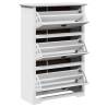 Shoe Rack BODO White - Stylish Storage Solution | HipoMarket