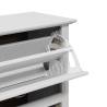 Shoe Rack BODO White - Stylish Storage Solution | HipoMarket