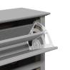 Buy BODO Grey Shoe Rack - Stylish Shoe Storage Solution