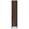 Brown Oak Bookcase - Stylish 60x35x170.5 cm Storage Solution