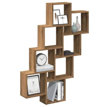 Wall Cube Shelf Artisan Oak - Stylish Storage Solution