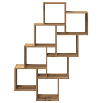 Wall Cube Shelf Artisan Oak - Stylish Storage Solution