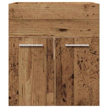 Bathroom Sink Cabinet Old Wood 41x38.5x46 cm | Hipomarket