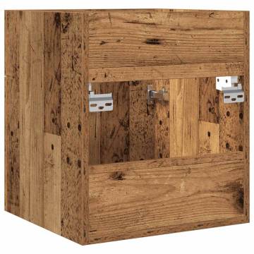 Bathroom Sink Cabinet Old Wood 41x38.5x46 cm | Hipomarket