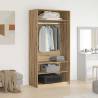 Artisan Oak Wardrobe - Stylish & Compact Storage Solution