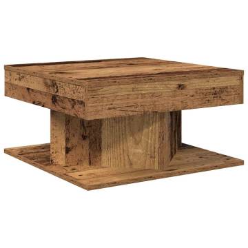 Coffee Table Old Wood 55x55x30 cm - Durable & Stylish