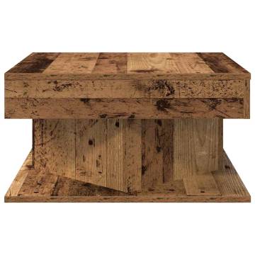 Coffee Table Old Wood 55x55x30 cm - Durable & Stylish