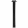 X-Shaped Dining Table Legs - Black Steel (50x72-73 cm) - 2 pcs