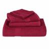 Premium Shower Towels 2 pcs Bordeaux - 100% Cotton, 70x140 cm