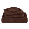 Soap Towels 10 pcs Brown 30x30 cm 100% Cotton - HipoMarket