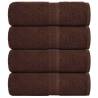  Guest Towels 4 pcs Brown 30x50 cm 360 gsm 100% Cotton Colour brown Size 30 x 50 cm Quantity in Package 4 