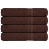  Sauna Towels 4 pcs Brown 80x200 cm 360 gsm 100% Cotton Colour brown Size 80 x 200 cm Quantity in Package 4 