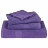 Premium Purple Towels | 100% Cotton | 2 Pcs | 100x200 cm