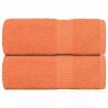  Guest Towels 2 pcs Orange 30x50 cm 360 gsm 100% Cotton Colour orange Size 30 x 50 cm Quantity in Package 2 