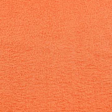 Guest Towels 2 pcs Orange 30x50 cm - 100% Cotton & Soft