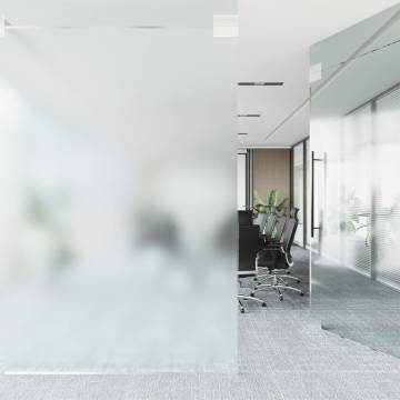 Frosted Transparent Grey PVC Window Films | HipoMarket UK