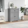 BODO Grey Hallway Cabinet - Space-Saving Storage Solution