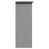 BODO Grey Hallway Cabinet - Space-Saving Storage Solution