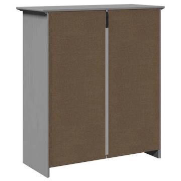 BODO Grey Hallway Cabinet - Space-Saving Storage Solution