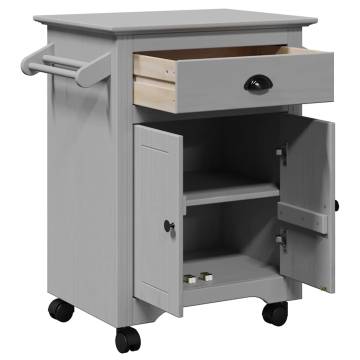 Kitchen Trolley BODO Grey - Stylish & Practical Storage Solution