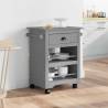 Kitchen Trolley BODO Grey - Stylish & Functional 67.5x45 cm