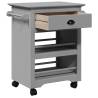 Kitchen Trolley BODO Grey - Stylish & Functional 67.5x45 cm