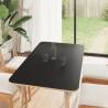 Furniture Stickers Self-Adhesive Matte Black 90x500 cm PVC Colour black Size 90 x 500 cm (2 pcs) 