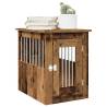  Dog Crate Furniture Old Wood 45x62x59 cm Engineered Wood Colour old wood Size 45 x 62 x 59 cm 