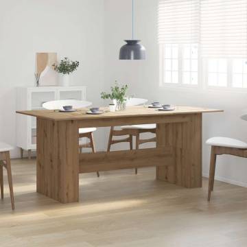 Artisan Oak Dining Table - 180x90 cm | Durable & Stylish