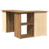 Stylish Corner Desk Artisan Oak - 145x100 cm | Hipomarket