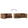 Stylish Old Wood TV Cabinet - 80x34x35.5 cm - Durable Design