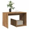  Side Table Artisan Oak 59x36x38 cm Engineered Wood Colour artisan oak Quantity in Package 1 