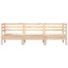 Garden Sofa 3-Seater Solid Wood Pine | Comfortable & Stylish