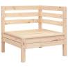 Garden Sofa 3-Seater Solid Wood Pine | Comfortable & Stylish