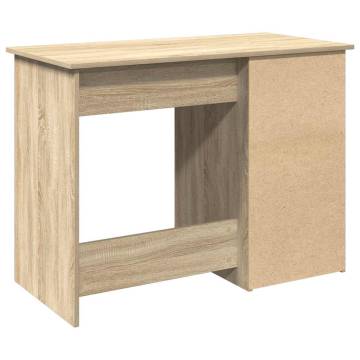 Desk Sonoma Oak 102x50x75 cm - Stylish Engineered Wood Desk