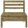 Garden Sofa 4-Seater - Impregnated Pine Wood | HipoMarket