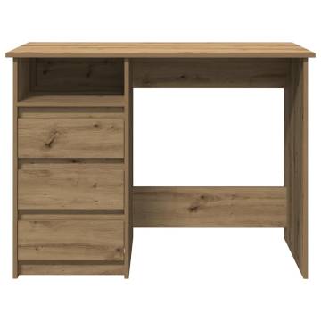 Desk Artisan Oak - Stylish & Durable Engineered Wood Desk