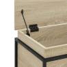 Sonoma Oak Storage Box with Lid - Stylish & Durable | HipoMarket