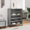 Shoe Cabinet Grey Sonoma - Stylish Storage Solution | HipoMarket