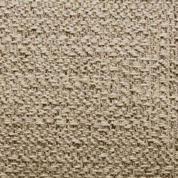 ZIZUR Beige Rug 100x200 cm - Jute Look for Indoor & Outdoor