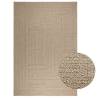  Rug ZIZUR Beige 240x340 cm Jute Look Indoor and Outdoor Colour beige Size 240 x 340 cm Pattern rectangular 