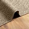 ZIZUR Beige Rug 80x150 cm - Stylish Jute Look for Indoors & Outdoors