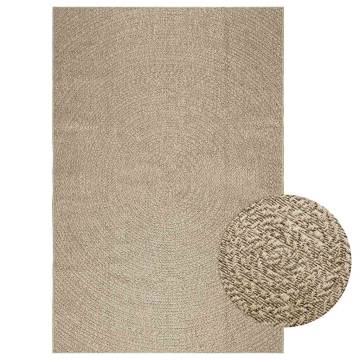 Rug ZIZUR Beige 160x230 cm - Durable Jute Look | HiPo Market