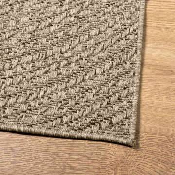 Rug ZIZUR Beige 160x230 cm - Durable Jute Look | HiPo Market